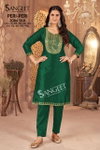 Peri Peri By Sangeet Zoba Silk Ladies Kurti With Bottom Wholesale Market In Surat

